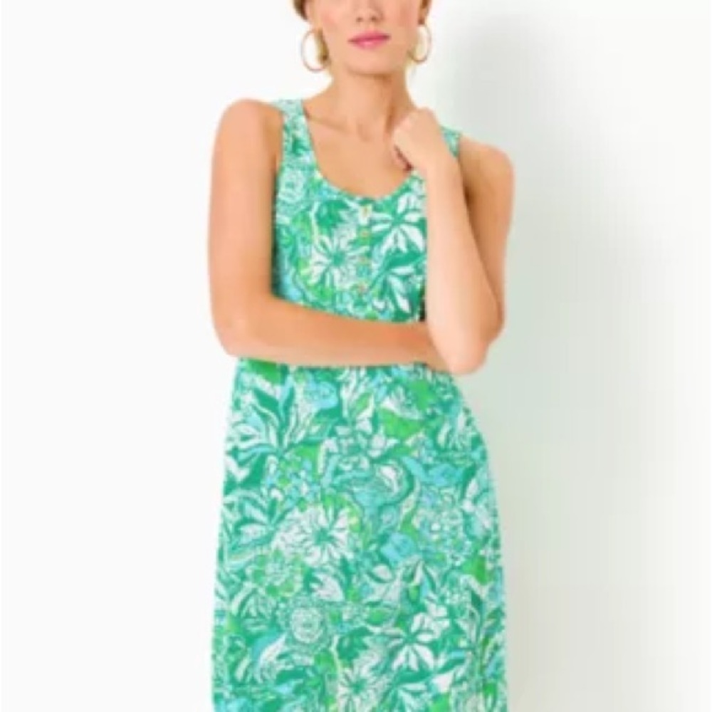 Lilly Pulitzer Lela Henley Tank dress